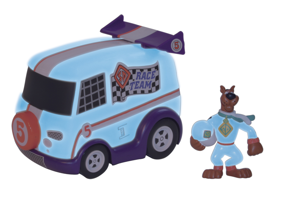 Unbranded Gitd Mystery Mates Vehicle and Figure - Race Car