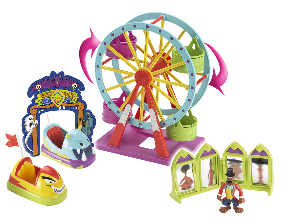 Unbranded Gitd Scooby Haunted Fairground Playset