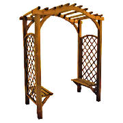 Unbranded Glamis Wooden Arbour and Archway