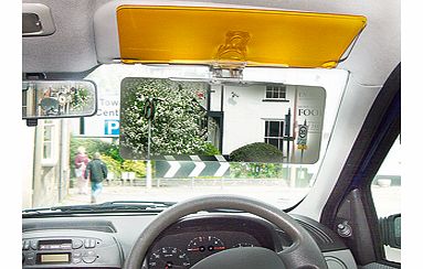 Low sun can be dangerous when you�re driving, especially in wet road conditions. The dazzle of neon signs and headlights can also be extremely tiring at night. These glare protectors clip to the edge of your existing visor, and work by scattering the