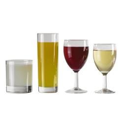 Unbranded Glass 8oz Tumbler - 12/pk