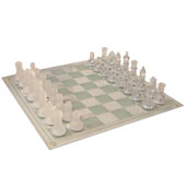 Glass Chess Set