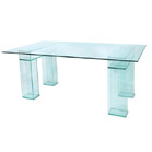 Glass dining table 59361A furniture