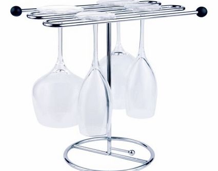 Glass Dryer for Stemmed GlassesDrying stemmed glasses can be a bit of a nightmare, finding a way to balance them on the drainer and then being frustrated by water marks left on the rim. Well we have the solution with this stylish, chrome plated Glass