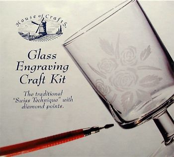 Glass Engraving Craft Kit