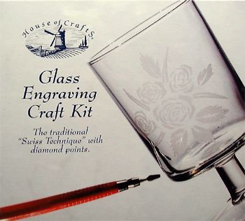 Glass Engraving Craft Kit