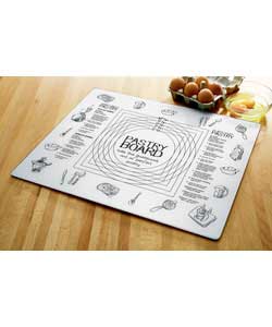 Glass Pastry Board Worktop Saver