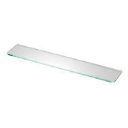 Unbranded Glass Shelf 600 X 120mm Clear
