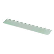 Unbranded Glass Shelf 600 X 120mm Frosted