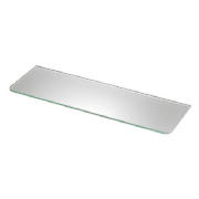 Unbranded Glass Shelf 600 X 200mm Frosted
