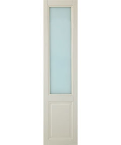 Unbranded Glass Wardrobe Door - Classic Ivory