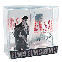 Unbranded Glasses 2 Pack - Elvis (clear)