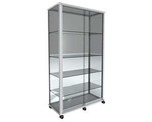Unbranded Glazed display cabinets