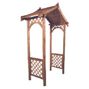 Unbranded Glenmore Traditional Wooden Garden Arch