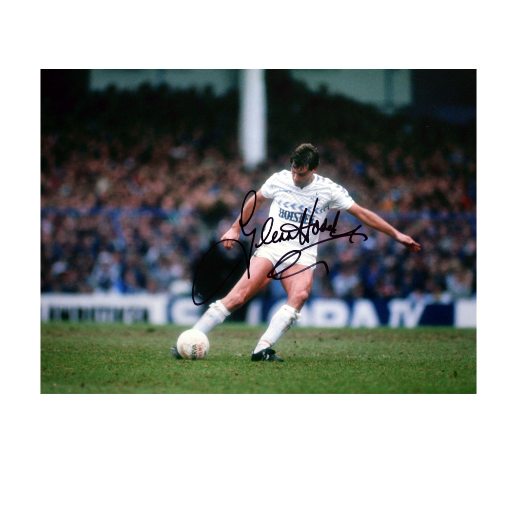 The photo shows Glenn in action against Newcastle in the 1987 FA Cup. The photograph is 16` x 12` in