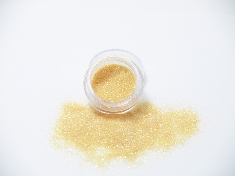 Unbranded Glitter Dust Yellow