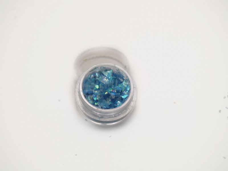 Unbranded Glitter Flakes in Light Blue