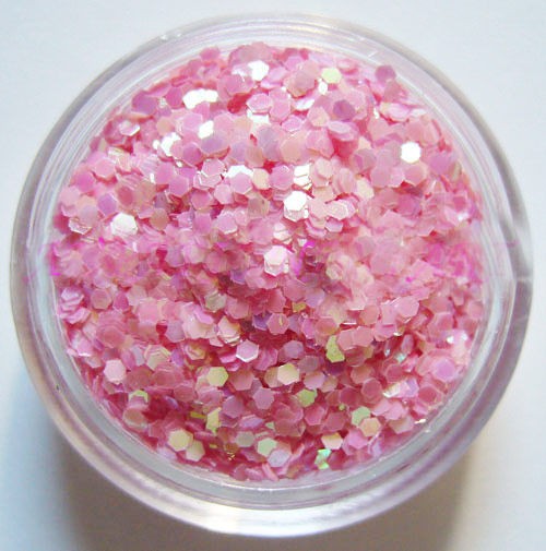 Unbranded Glitter Flakes Light Pink