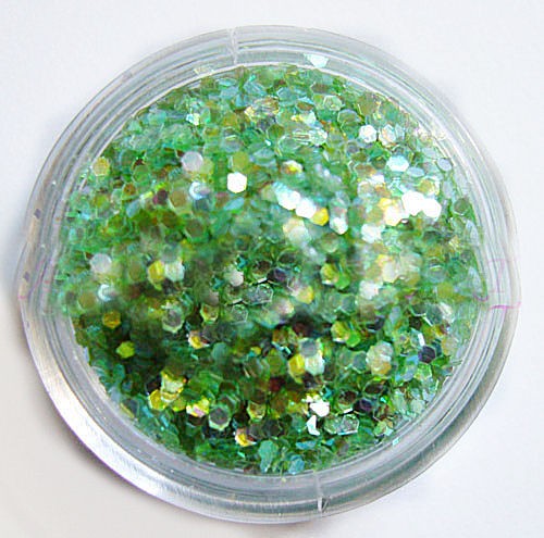 Unbranded Glitter Ice Flakes in Green