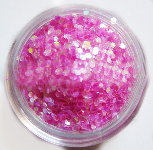 Unbranded Glitter Ice Flakes in Light Pink For Nail Art