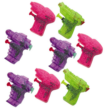 Unbranded Glitter Water Guns - 8 Pack