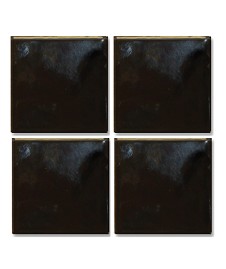 Unbranded Gloss Black Mosaic (Tile 5x5cm)