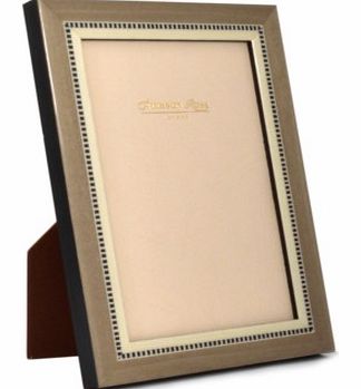 Gloss Marquetry Photo Frame - 4 x 6 inchesA wooden photo frame in grey tones, inlaid with marquetry veneer details and finished to a high gloss shine, the Gloss Marquetry Photo Frame is simply beautiful.Designed and Made in England by skilled craftsm