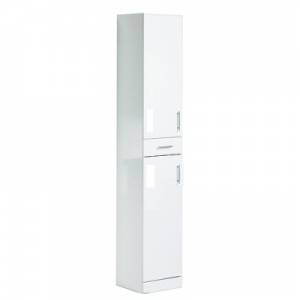 Unbranded Gloss White Tall Unit