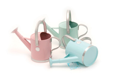 Unbranded Glossy Soft Pink Indoor Watering Can