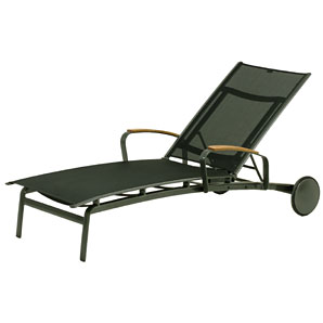 Gloster Ethos Sunlounger Graphite