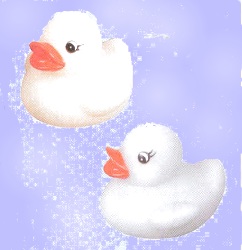 Glow in the dark Duck