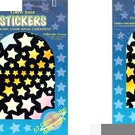 Unbranded Glow  Stars Stickers