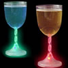 Unbranded Glowing LED Wine Glasses- Set of 2
