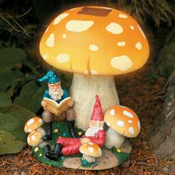 Gnomes Solar Toadstool