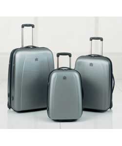 Material ABS. Waterproof. Hard. Moulded. Security / clothes retaining straps. Interlocking zips. 2 p