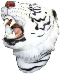Go Golf Authentic White Tiger Headcover