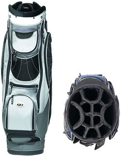 Go Golf Camel Series Grey/Black 12 Way Divider Trolley Bag