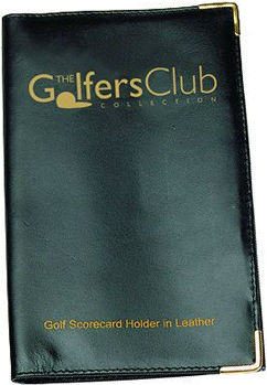Go Golf Leather Card Holder