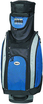 Go Golf Penguin Trolley Bag Blue/Black/Grey