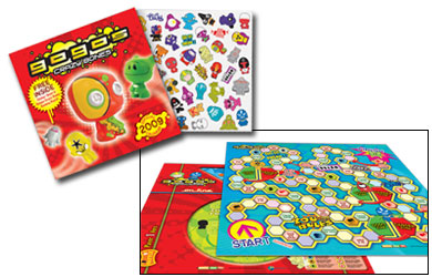 Facts, images and stickers of your favourite Crazy Bones in a calendar! Plus a free Crazy Bones game