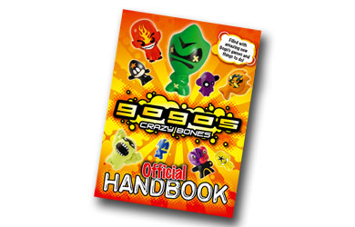 Crazy Bones collectors will go crazy for the Offical Handbook featuring Gogo