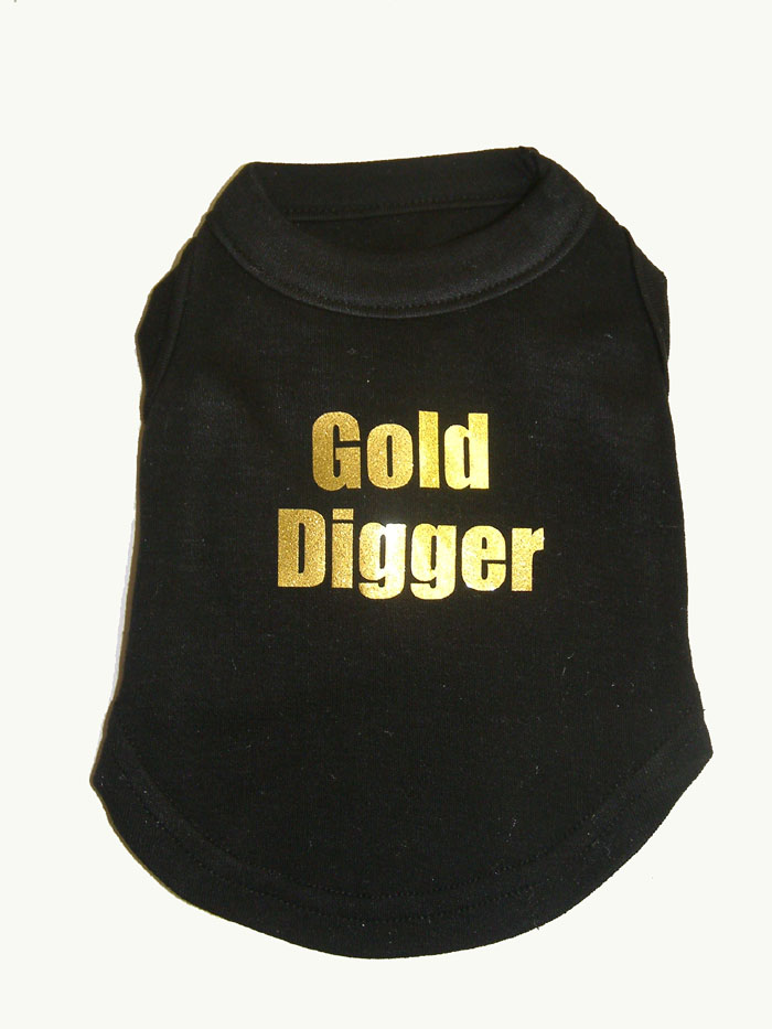 Gold Digger fashion tshirt