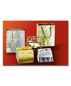 Gold Metal Beaded Box