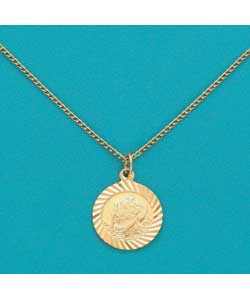 Gold Plated Silver St Christopher