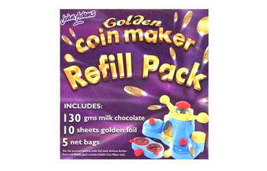 Unbranded Golden Coin Maker Refill Pack