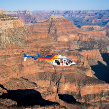 If you are looking for the most spectacular panoramic views of the mighty Grand Canyon, a helicopter