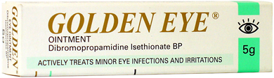 Actively treats minor eye infections and irritations Dibromopropamidine Isethionate, the active
