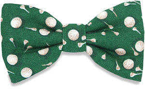 Unbranded Golf Balls Green Bow Tie
