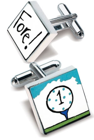 Unbranded Golf Fore Cufflinks