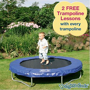 Unbranded Good 6 Foot Trampoline Spring Time Rabbit
